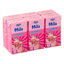Milla strawberry Flavoured Milk 125ml*6pcs