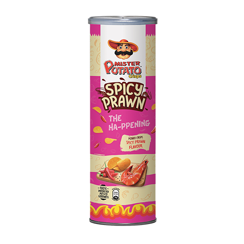 Mister Potato Chips 100g (Spicy Prawn)