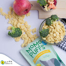 Momo Puff Organic Brown Rice Puffs (Apple & Broccoli Puff)