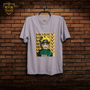 Crown T-Shirt Naruto (Black - White - Purple - Lavender Colour )-