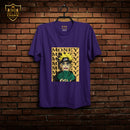 Crown T-Shirt Naruto (Black - White - Purple - Lavender Colour )-