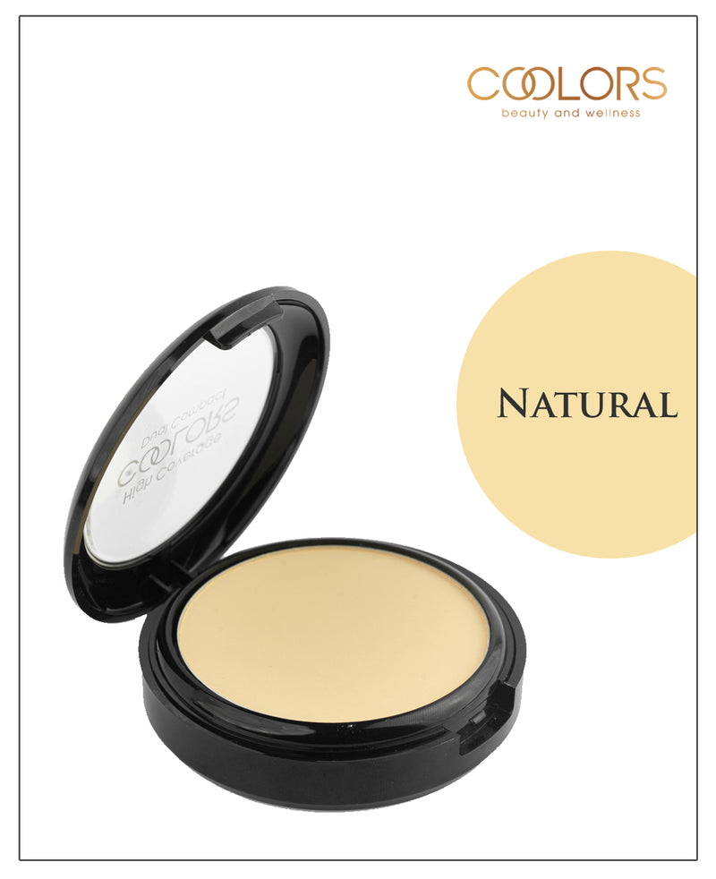 COOLORS High Coverage Dual Compact (Golden Beige)
