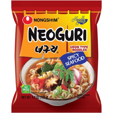 Nong Shim Neoguri Seafood Spicy Noodle 120g