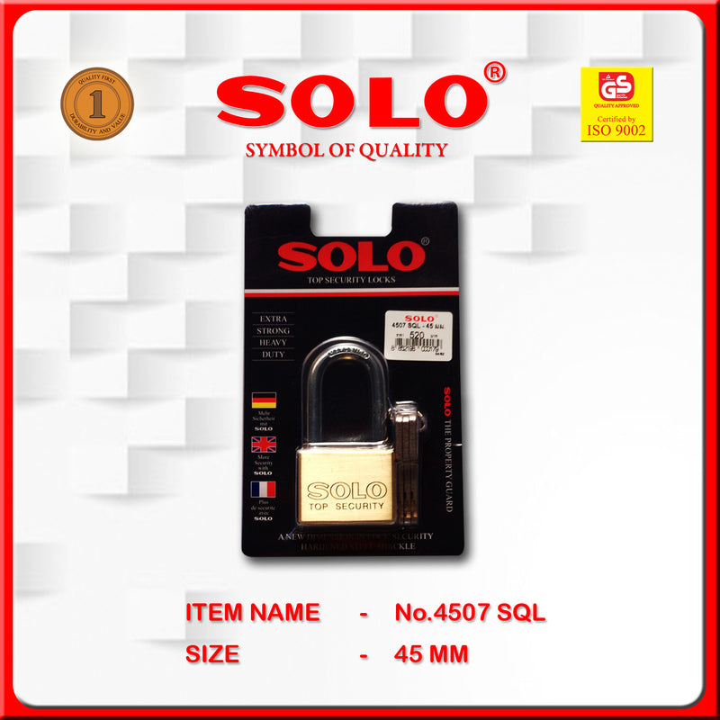 SOLO Gold Key -long ( No.4507-45mm SQL)