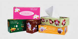 Orchid Tissue Facial Box