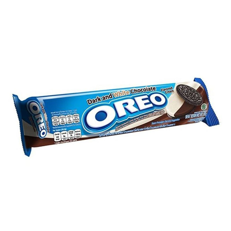 Oreo Sandwich Cookies Dark & White Chocolate Cream- 119.6g