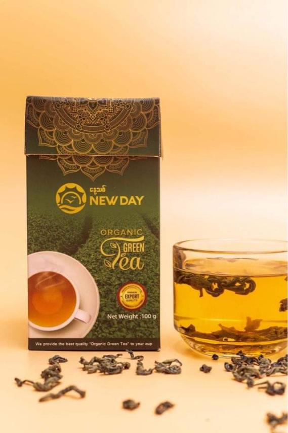 NEW DAY Organic Green Tea 100g