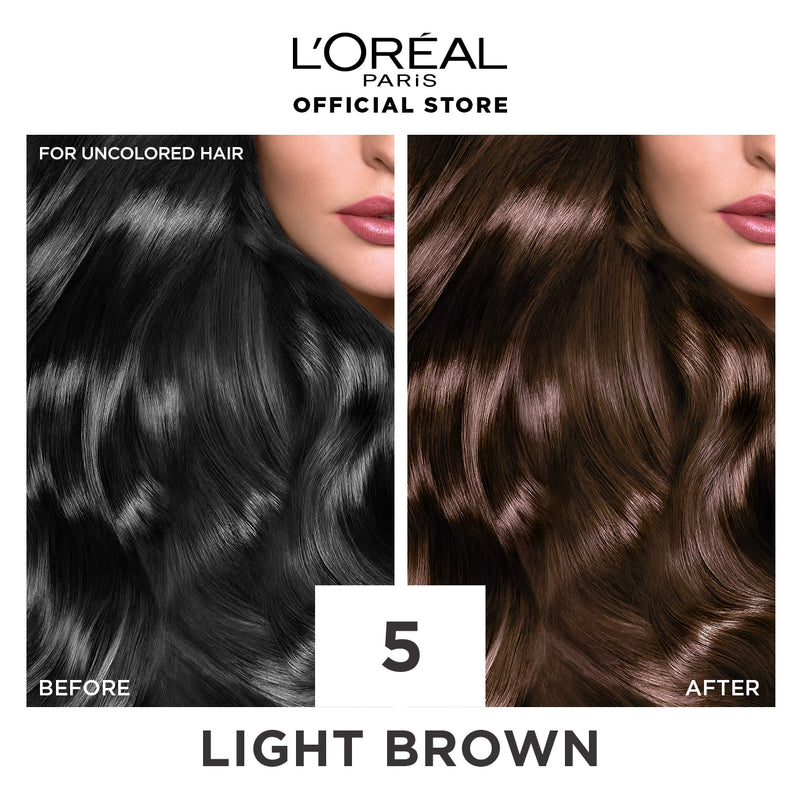 LOREAL EXCELLENCE CREME HAIR COLOR 5 LIGHT BROWN 172 ML