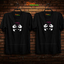 Crown T-Shirt Valentine Day Design (Black & White)