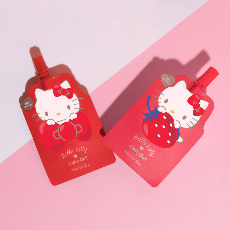 CATHY DOLL HELLO KITTY AIRY LIP BLUR 2G