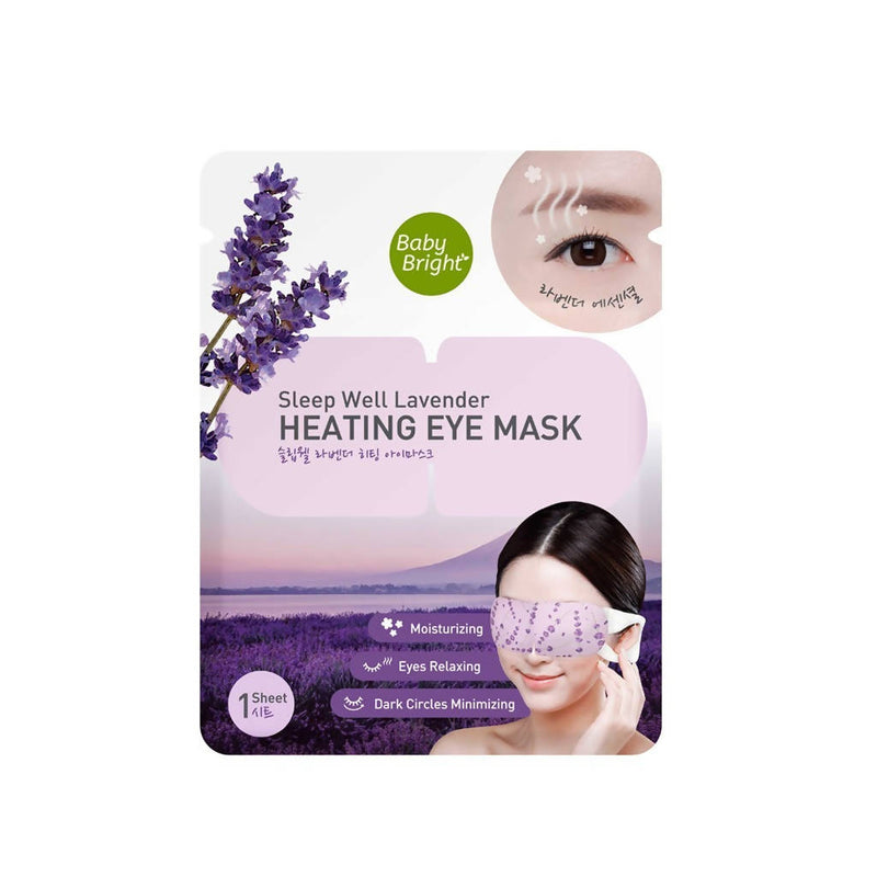 Baby Bright Sleep Well Lavender Heating Eye Mask ( 1 Sheet)