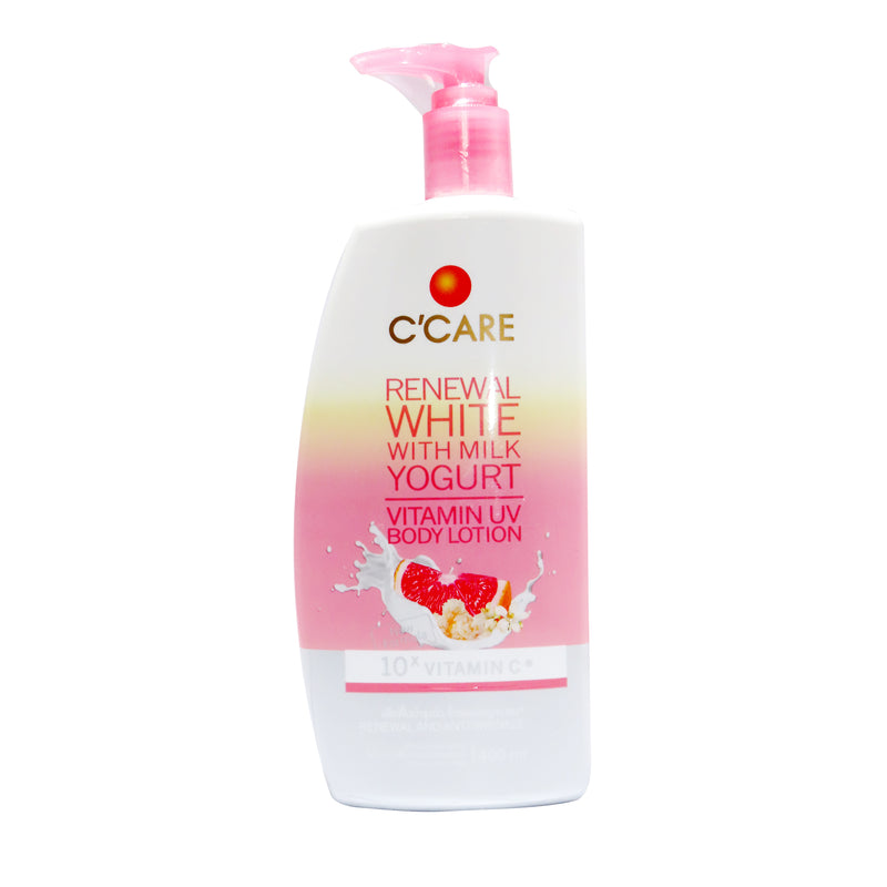 C Care Renewal White  With Milk Yogurt Vitamin UV Body Lotion (200ml/400ml)