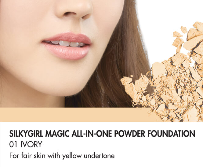 SILKYGIRL Magic All In One Powder Foundation