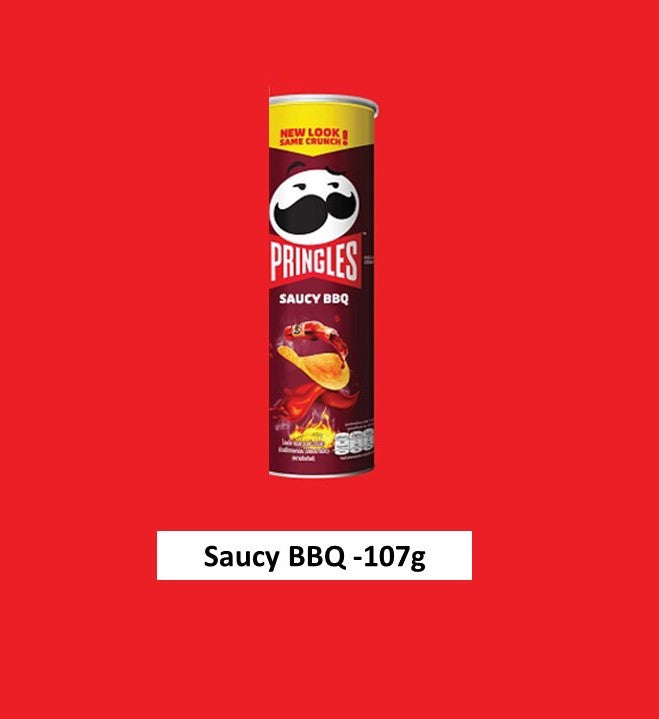 Pringle Saucy BBQ-107g