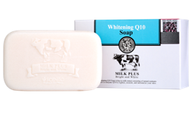 SCENTIO MILK PLUS WHITENING Q10 SOAP