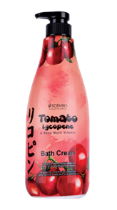 Scentio Tomato Lycopene & Nano Multi Vitamin Bath Cream