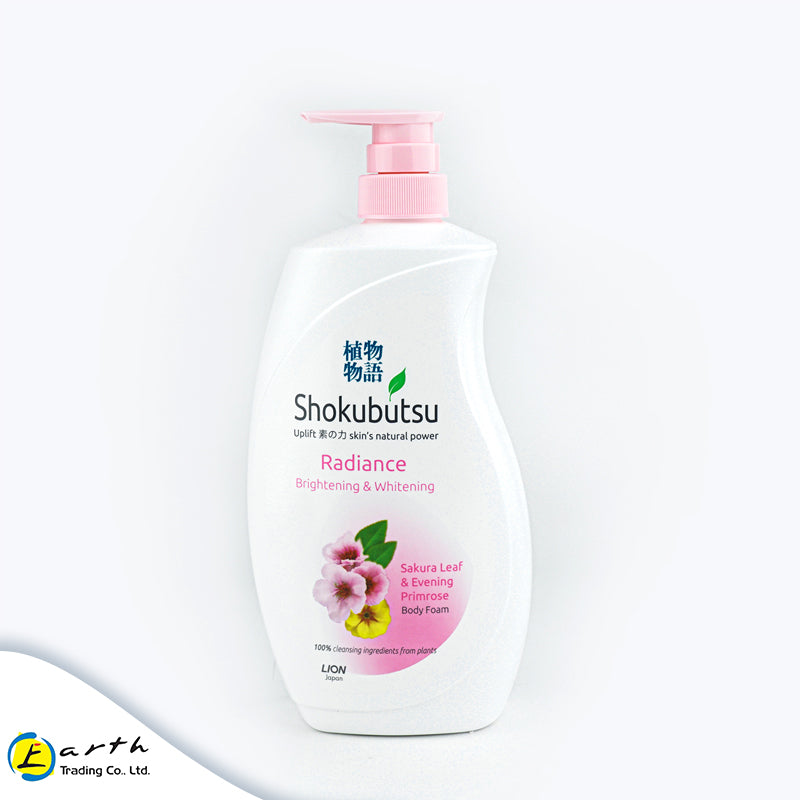 Shokubutsu Radiance Brightening & Whitening Body Foam 900ml