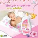 Shokubutsu Ulimate White Body Foam Whitening Sakura 900ml