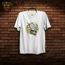 Crown T-Shirt Skate Riding White Colour-