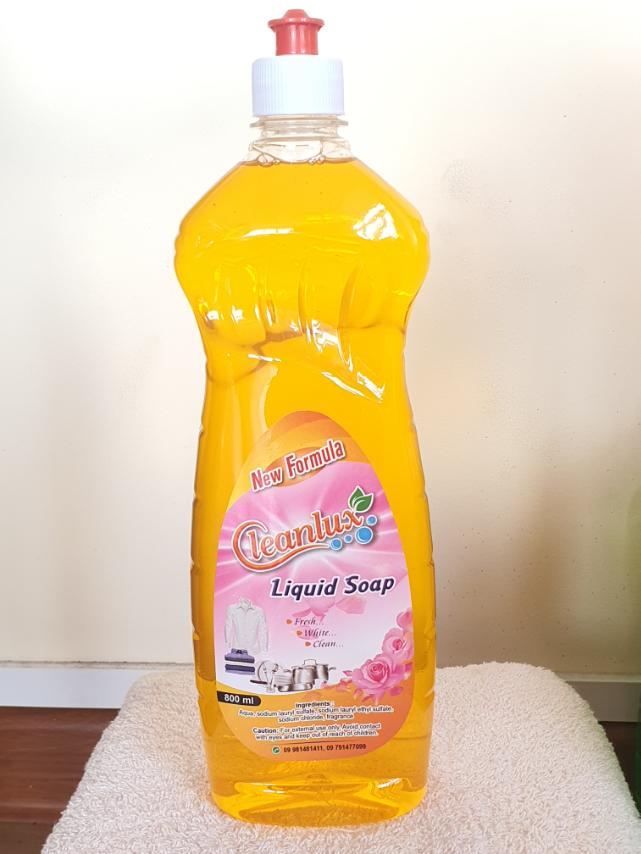 Cleanlux Liquid Soap 800ml (Rose)