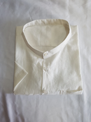 SD COLLECTION (Men's Four-Button stand coller Shirt  short seelve)