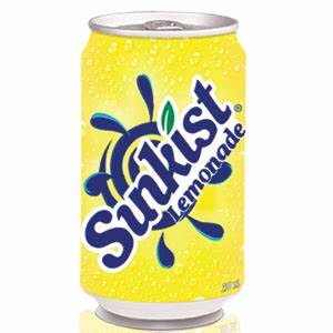 Sunkist Lemonade 330ml (Can)