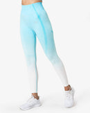 ICIW Ombre 7/8 Seamless Tights Ocean Blue