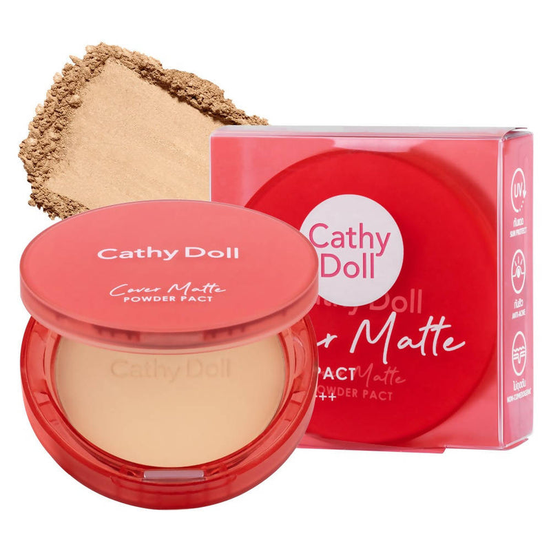 Cathy Doll Cover Matte Powder Pact SPF30 PA+++ 12g