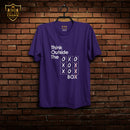 Crown Think Outside The Box Colour -( Black - White - Purple - Lavender Colour)