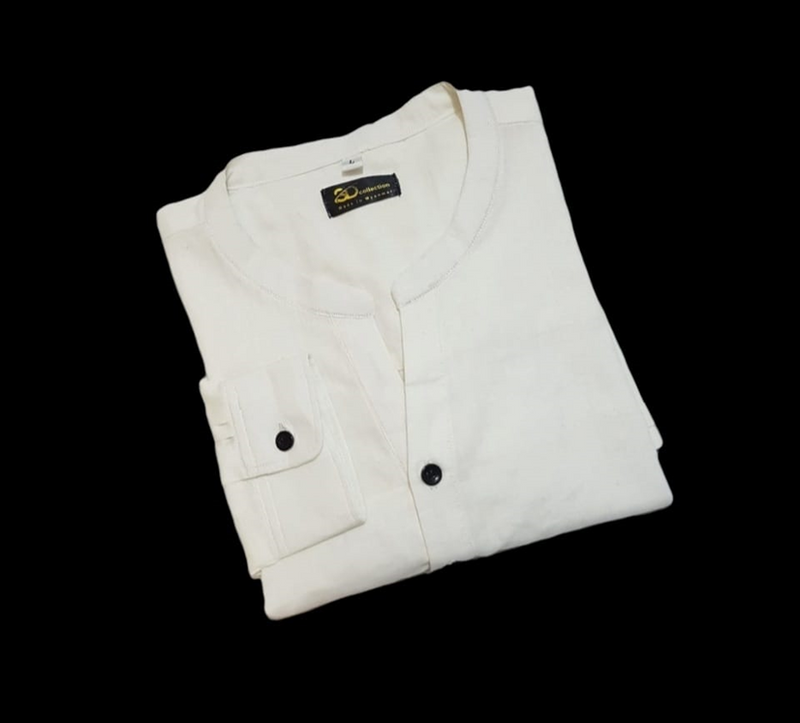 SD COLLECTION (Men's Four-Button V Shape Shirt)