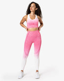 ICIW Ombre 7/8 Seamless Tights Perfection Pink