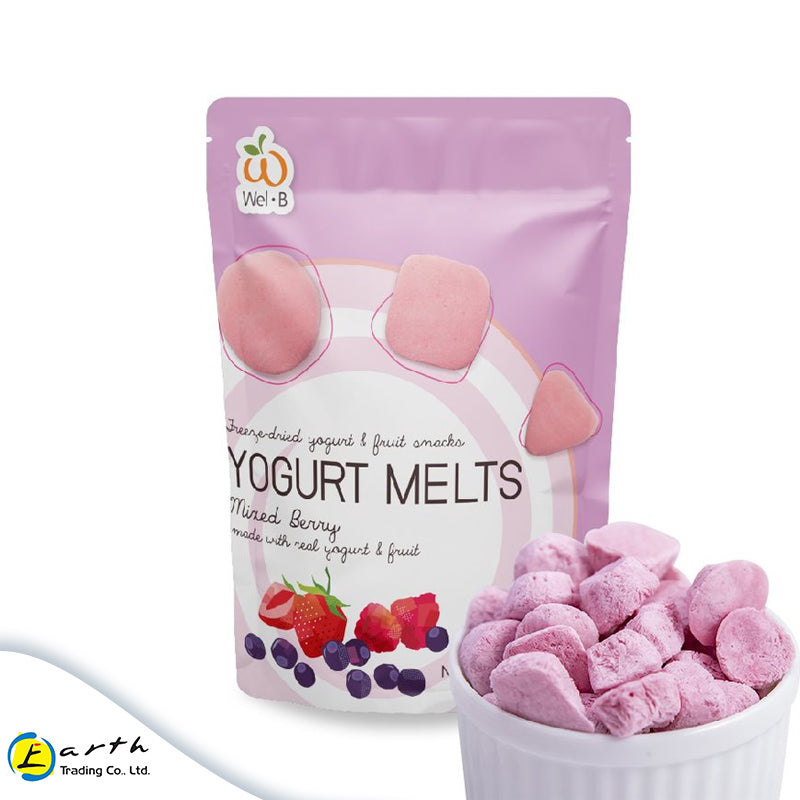 Wel B Crisy Yogurt Melts Mixed Berry 20g