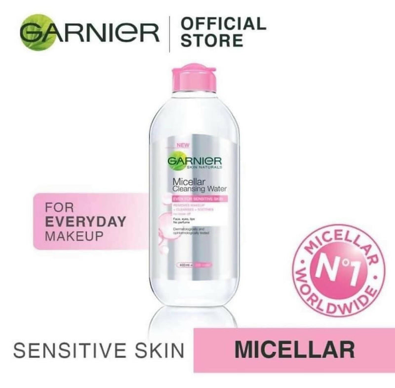 Garnier cleansing water pink 400ml