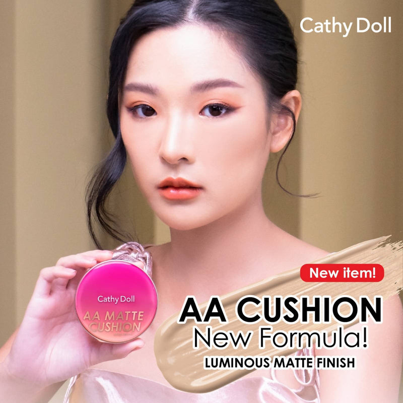 Cathy Doll AA Matte Cushion SPF50 PA+++ Acne and Sebum Control 10g