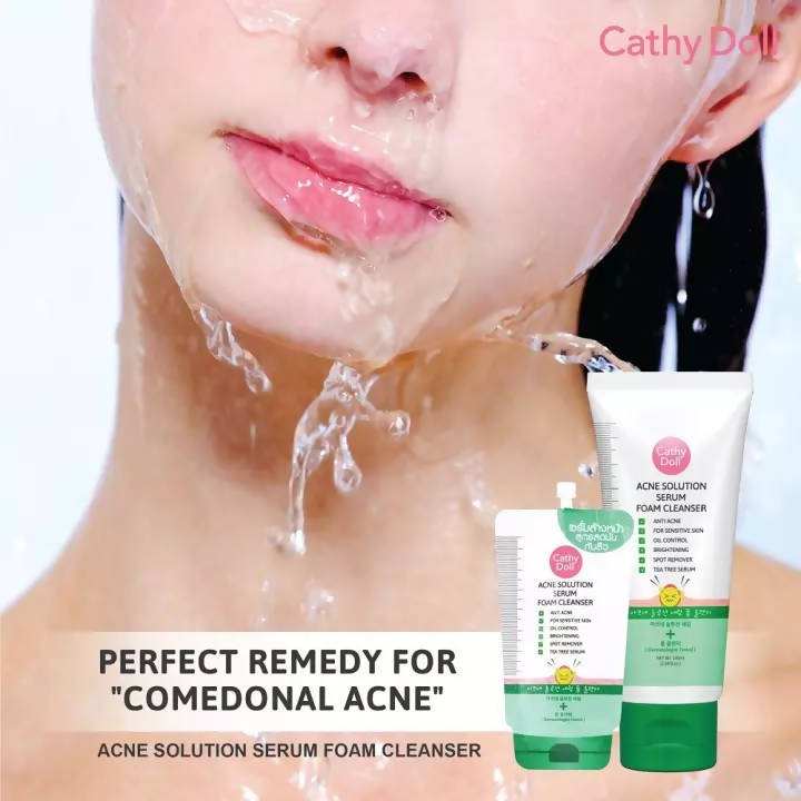 Cathy Doll Acne Solution Serum Foam Cleanser (12ml)