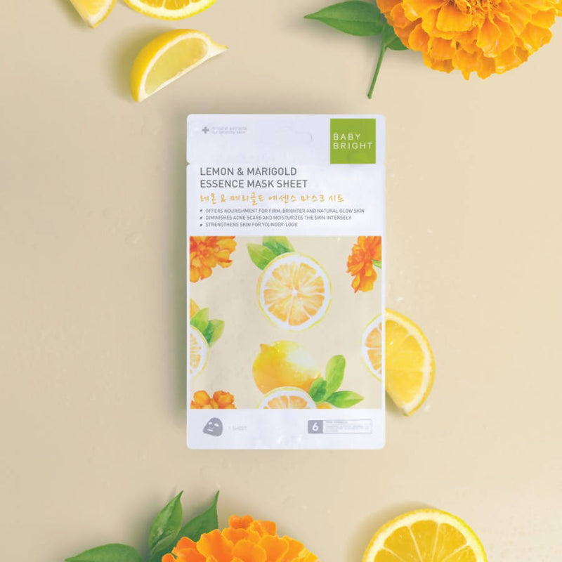 Baby Bright Lemon & Marigold Mask Sheet 20g