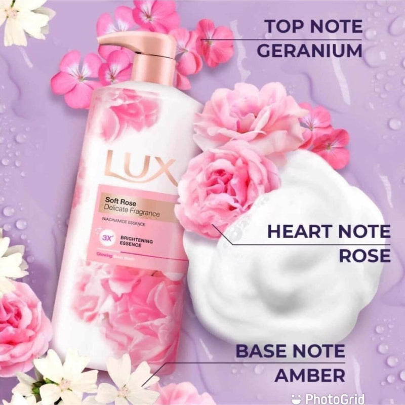 Lux shower cream