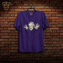 Crown T-Shirt Eistein - (Black - White - Purple - Lavender Colour )-