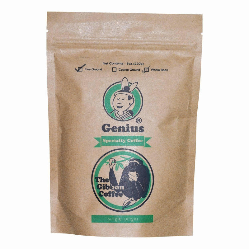 GENIUS 100% Gibbon FINE GROUND COFFEE PAPER BAG 440G