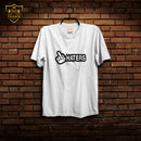 Crown T-Shirt Haters (Black - White Colour )-