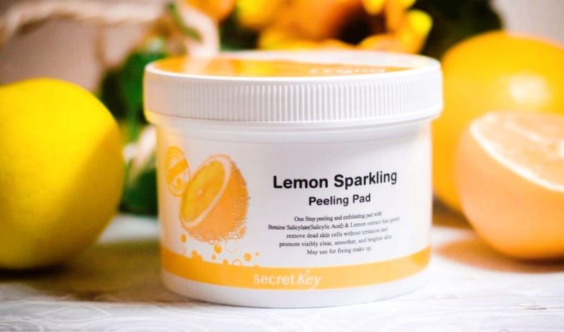 SECRET KEY Lemon Sparkling Peeling Pad