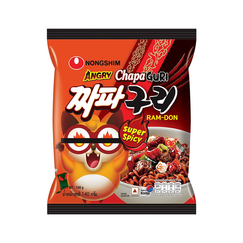 Nong Shim Angry Chapaguri Super Spicy Noodle 140g