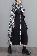 Buth's Fashion Maxi Cardigans Long Sleeve Loose Dress Shirt