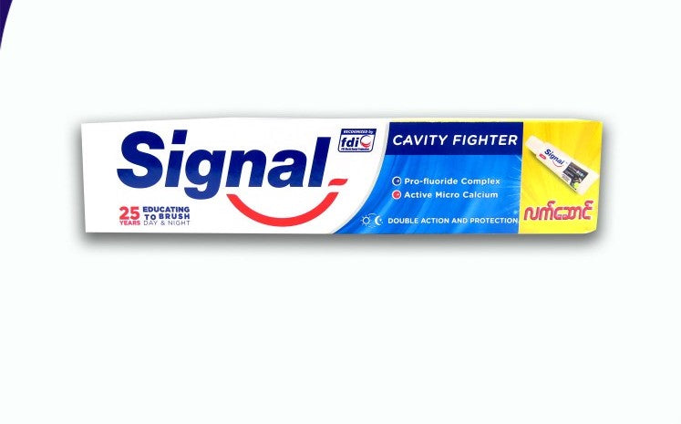 SIGNAL CAVITYFIGHTER Toothpaste 160g Extra CHARCOAL 20g