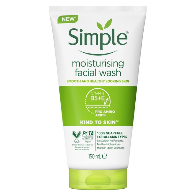 Simple Moisturizing Face Wash (150ml)