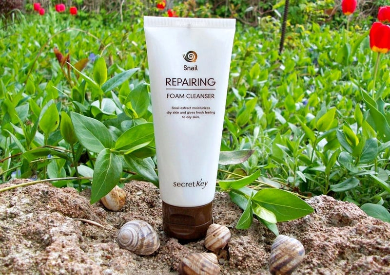 SECRET KEY Snail Repairing Foaming Cleanser