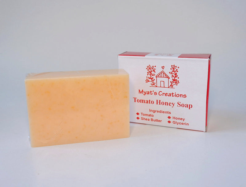 Myat's Creation Tomato Honey soap