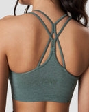 ICIW Define Seamless Sports Bra Jungle Green