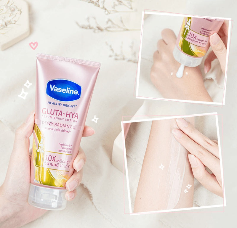 Vaseline Gluta hya  Serum Lotion 10x