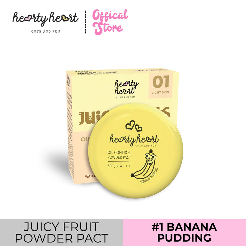 Hearty Heart Juicy Fruit Powder Pact Banana Pudding